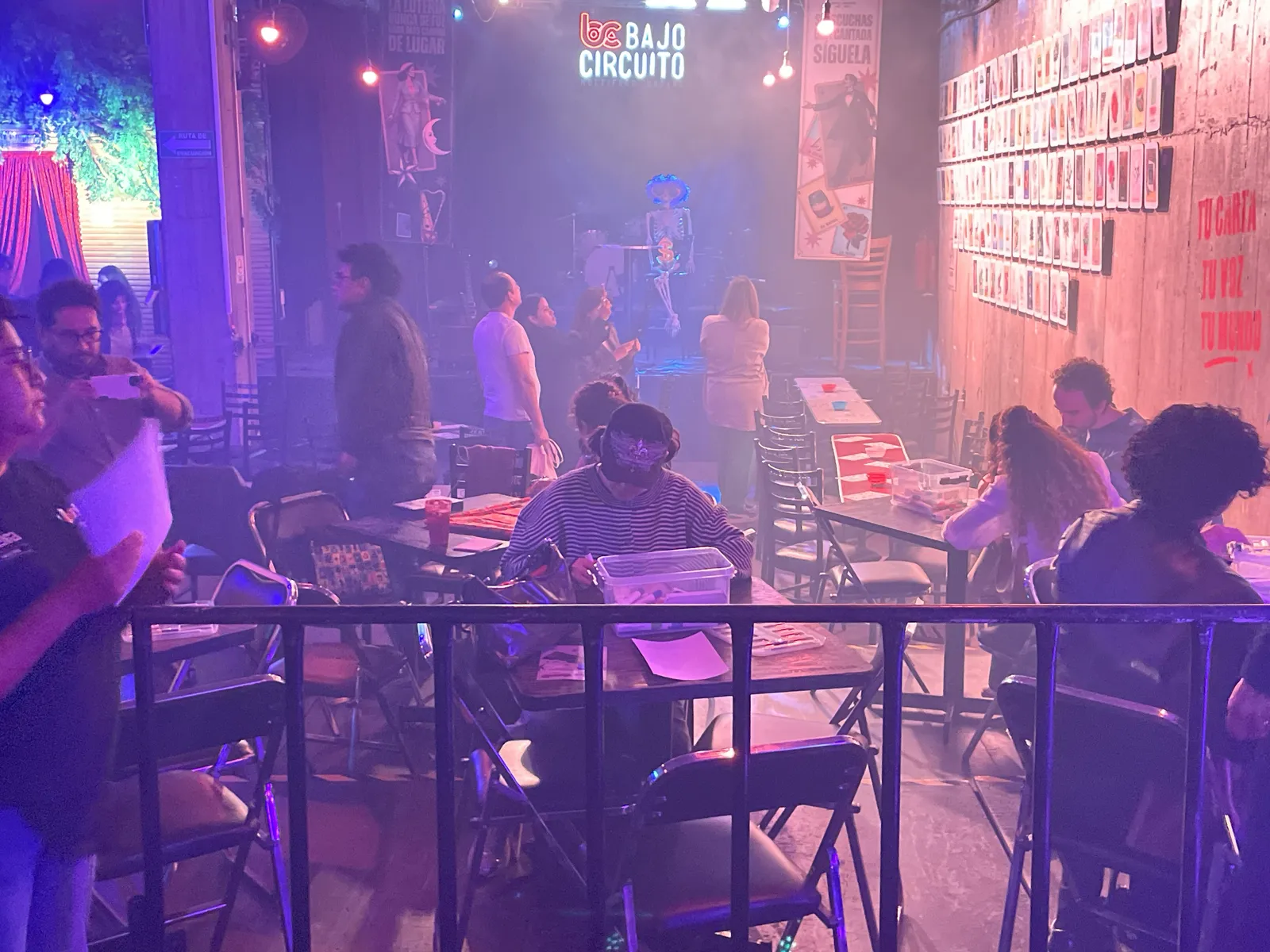 Activación del Cantarito con cascada de luz